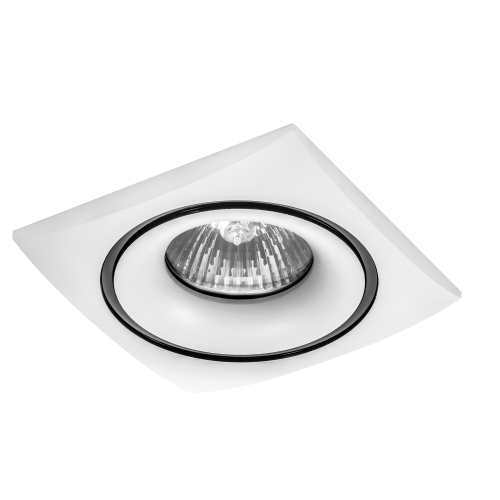 Светильник точечный встраиваемый декоративный под заменяемые галогенные или LED лампы Levigo 010036