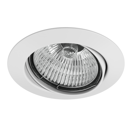 Светильник точечный встраиваемый декоративный под заменяемые галогенные или LED лампы Lega 16 011020