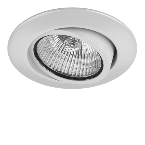 Светильник точечный встраиваемый декоративный под заменяемые галогенные или LED лампы Teso adj 011080