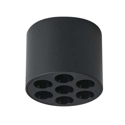 Светильник потолочный 6W 470LM 4000K, черный Guarda 080647