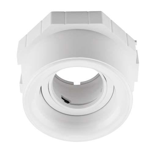 Рамка (светильник) скрытого монтажа лампочек и LED модулей MR16 в натяжной потолок Anello 112000