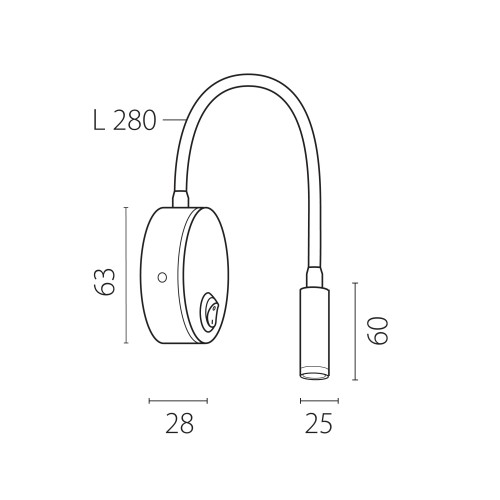 Бра 3W 155LM 4000K, белый Omega 200246 Бра 3W 155LM 4000K, белый Omega 200246