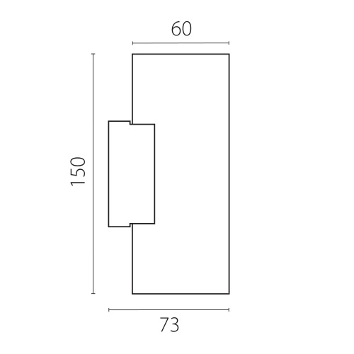 Светильник настенный (Бра) Rullo 204640