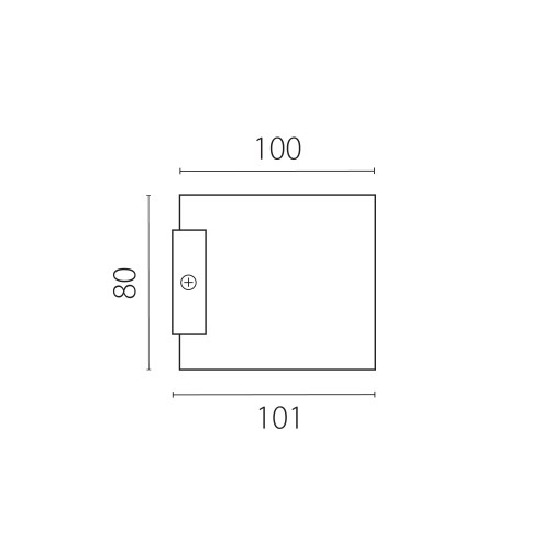 Светильник настенный (Бра) Rullo 204690