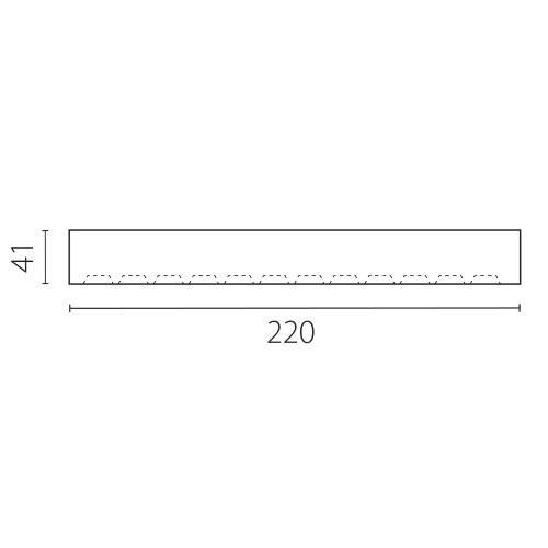 Светильник для трека линейный 9W 24G 3000/4000/6000K Teta CCT 205117CCT