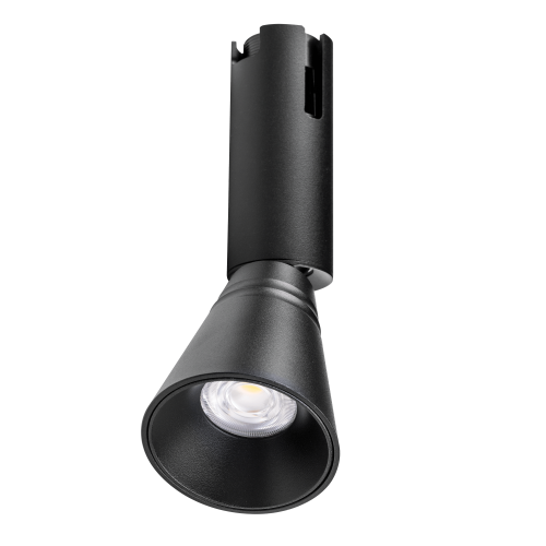 Светильник трековый 48V 6W 4000K 36&deg; черный Due Hermes 210847