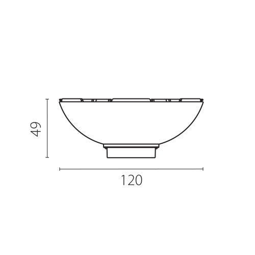 Светильник PVC накладной Solido E27 216616