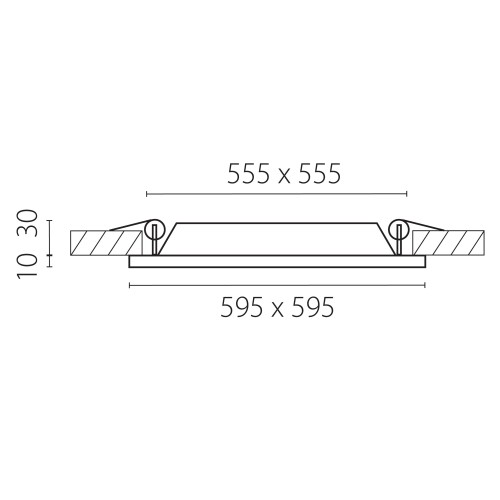 Светодиодная панель Zocco 224364 Светодиодная панель Zocco 224364