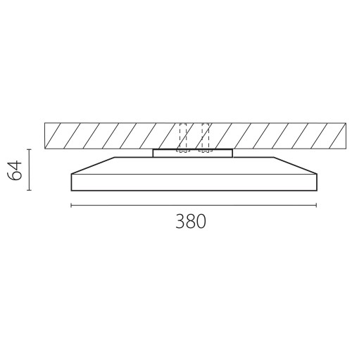 Светильник светодиодный настенно-потолочный Arco Eco 225741