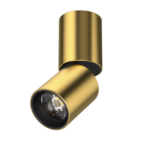 Светильник светодиодный настенно-потолочный 5W 250Lm 38G 3000/4000/6000K, золото Volta CCT 227003