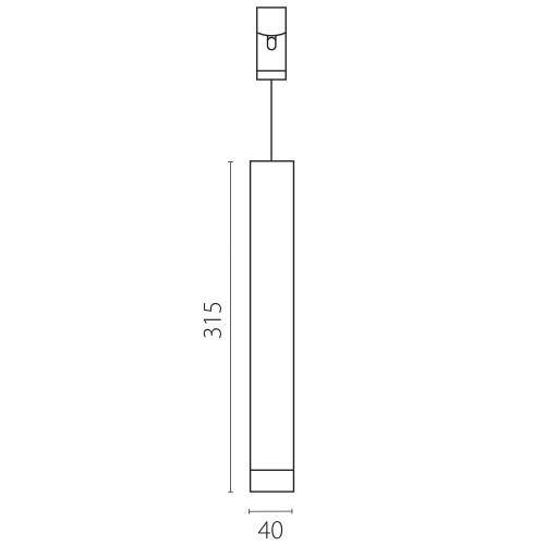 Светильник трековый 48V 5W 3000K 24° черный DUE 237137