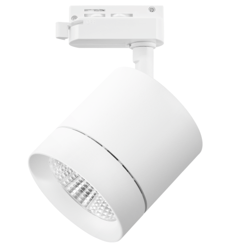 Светильник трековый для BARRA 220V 15W 3000K 30° белый Canno 301262 Светильник трековый для BARRA 220V 15W 3000K 30° белый Canno 301262