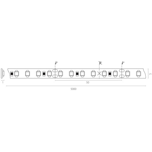 Лента цветного свечения 24V, розовый Lightstar 420512