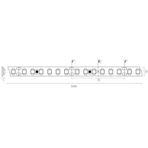 Лента белого свечения 24V Lightstar 421024 Лента белого свечения 24V Lightstar 421024