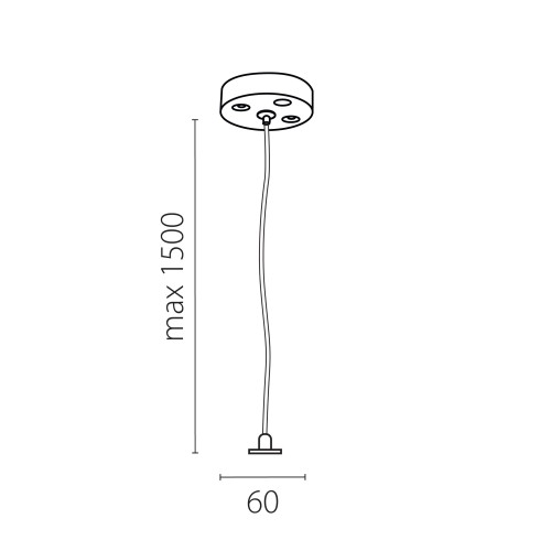 Подвесное крепление для светильников 456ххх Trito 456017