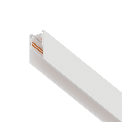 Трек 4-контактный накладной со стыковочным пазом 48V 3м (Заглушки и декоративный экран в комплекте) Uno Pro 509036P