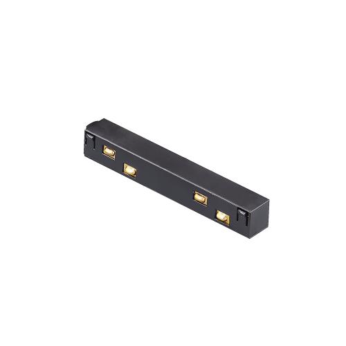 Электрический прямой I-соединитель 48V к трекам 509027(P)/509037P/509227(P)/509237P Lightstar 509107 Uno Pro 509107P