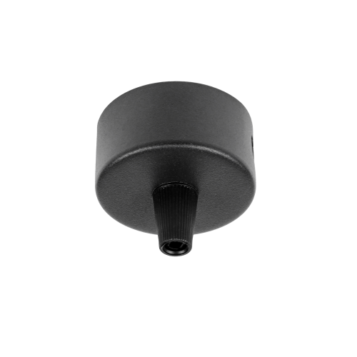 Чаша потолочная накладная &Oslash;50 д/подвода питания 510117 на 48В черная Due Hermes 510017