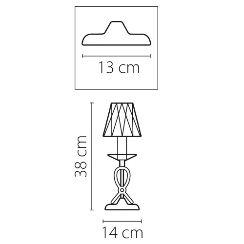 Настольная лампа Riccio 705912