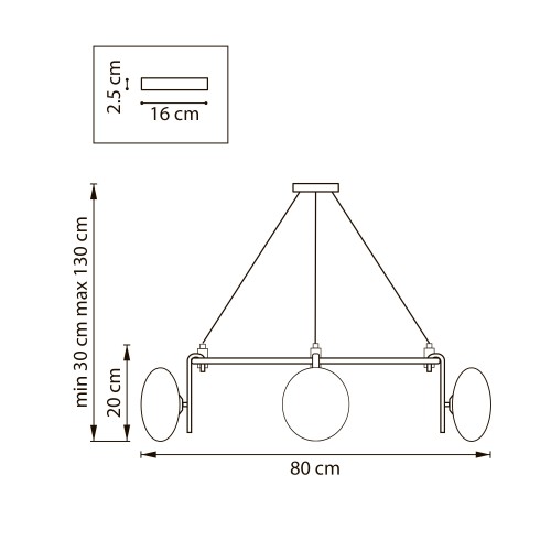 Люстра подвесная Gamma G9 737166