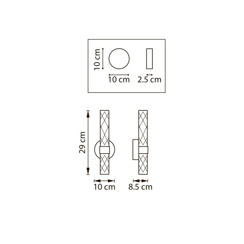 Бра Acrile 737652