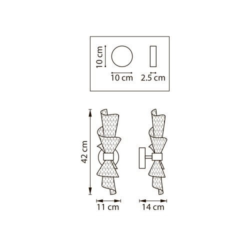 Бра Acrile 737672