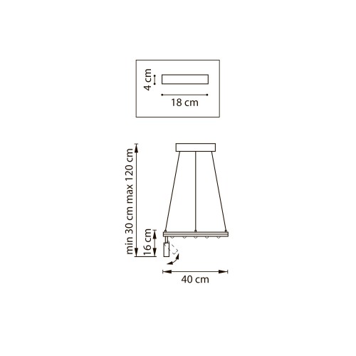 Люстра подвесная Dive 740447
