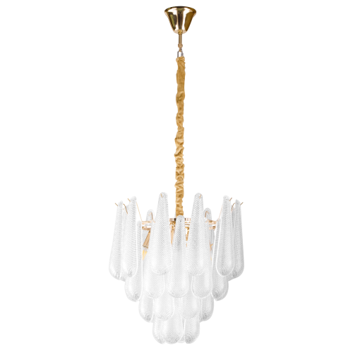 Люстра подвесная 8х6W(led) Е14, золото Retro II 799082