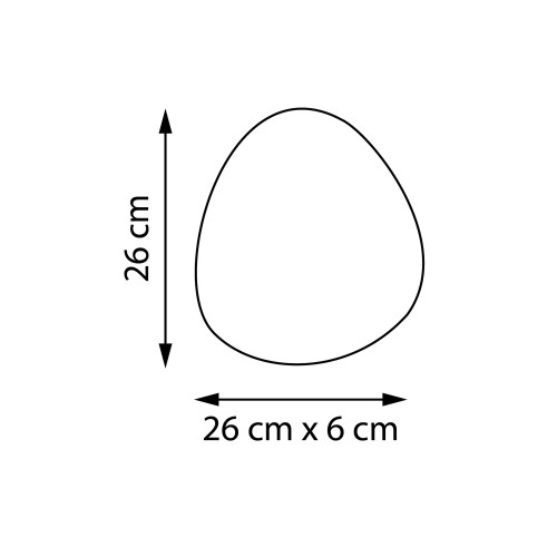 Светильник настенно-потолочный (Бра) 6W 3000K белый Uovo II 807606