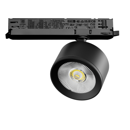 Светильник для трековой системы Quattro LED 15W с управлением DALI Alta Pro A5537DALI