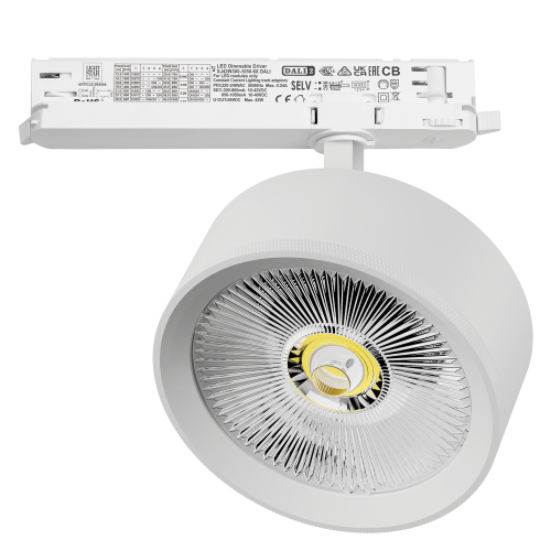 Светильник для трековой системы Quattro LED 35W с управлением DALI Alta Pro A5736DALI