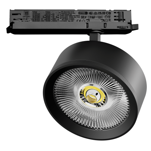 Светильник для трековой системы Quattro LED 35W с управлением DALI Alta Pro A5737DALI