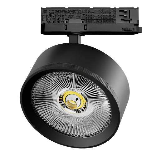 Светильник для трековой системы Quattro LED 35W с адаптером Alta Pro A5737QT