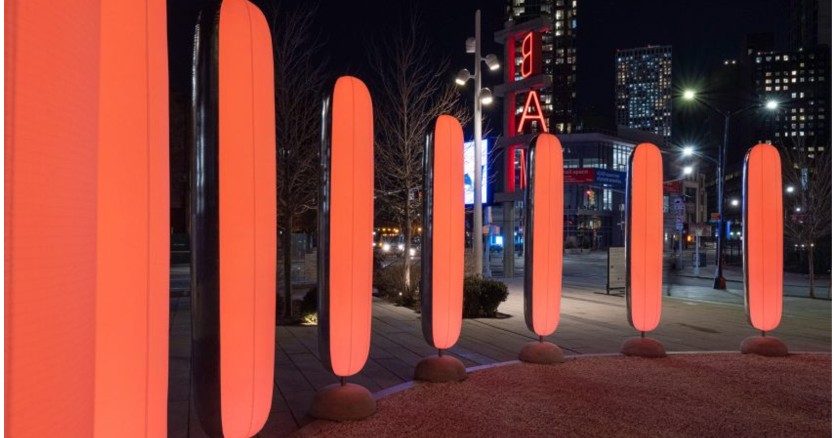 Инсталляция Breathing Pavilion в Бруклине &mdash; место для медитаций и осознанности