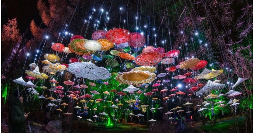 Фестиваль света и искусства в Финляндии