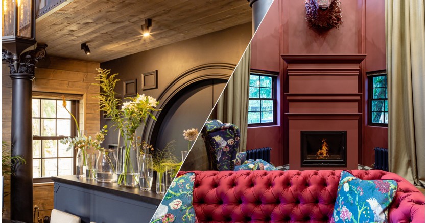 Светильники Illumo X1 в стимпанк-гостиной на НТВ Светильники Illumo X1 в стимпанк-гостиной на НТВ