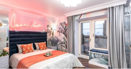 Продукция Lightstar осветила романтичную спальню в «Квартирном вопросе»