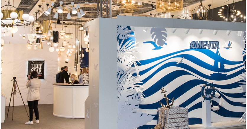 Lightstar Group представил новые коллекции на Mosbuild 2021