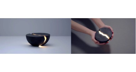 В духе японского искусства: световая колонка Teno в виде разбитой чаши