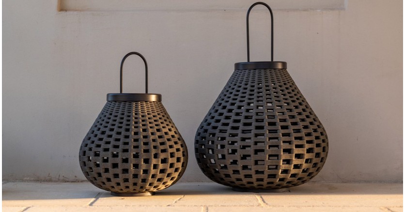 Плетёный светильник от японского дизайнер