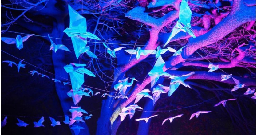 «Light the Way»: фестиваль света в Лондоне «Light the Way»: фестиваль света в Лондоне