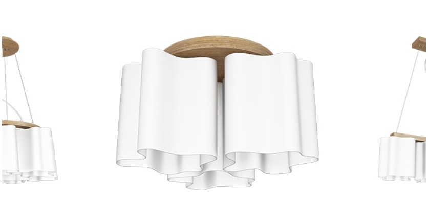 Новая &ldquo;облачная&rdquo; коллекция Nubi Legno от Lightstar