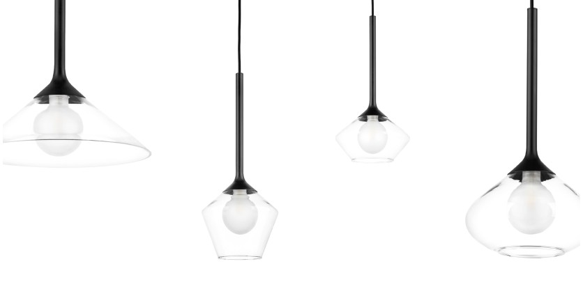 Новая коллекция подвесных светильников Vetro: гармония стекла и света