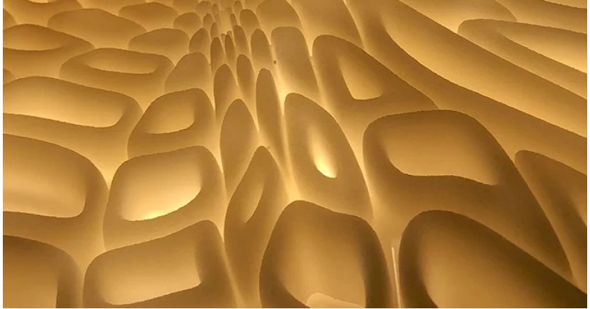 Архитекторы печатают светильники из муранского стекла