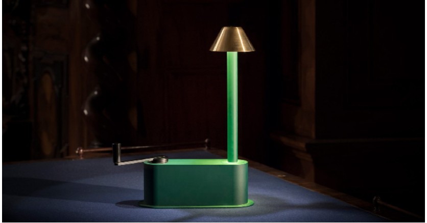 Средневековый дизайн светильника для осознанного потребления