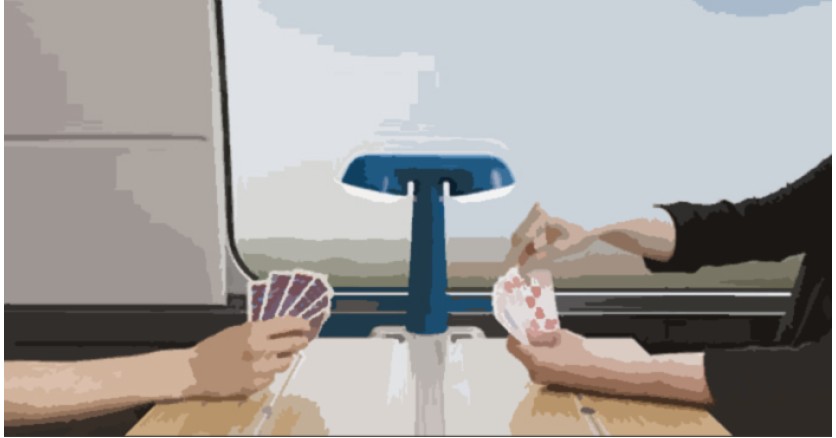 Уютный светильник для поезда Уютный светильник для поезда