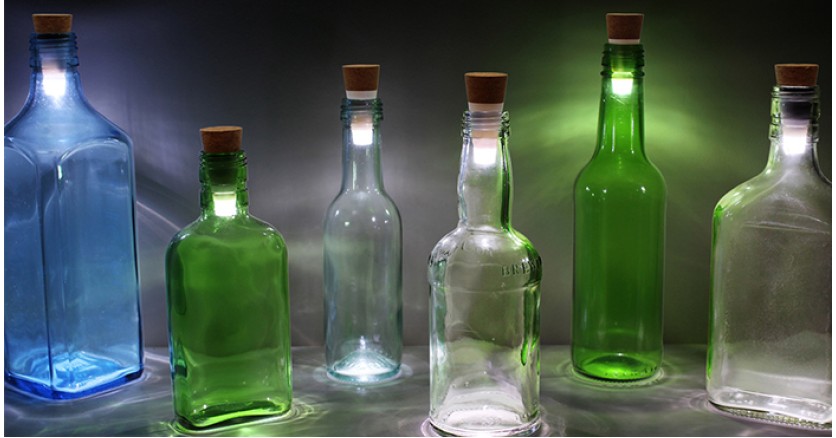 Допили вино? Сделайте светильник! Допили вино? Сделайте светильник!