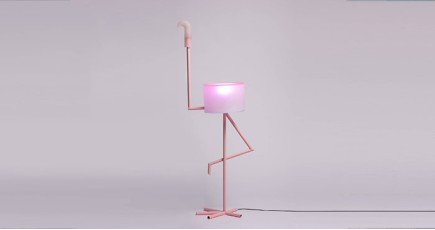 Светильник-фламинго от корейского дизайнера