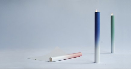Японский дизайнер предлагает делать свечи из бумаги