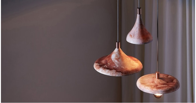 Кофе в фарфоре: кофейную гущу используют для покраски светильников Кофе в фарфоре: кофейную гущу используют для покраски светильников